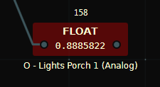 Description of Elements Used: Light Porche 1 (Analog)