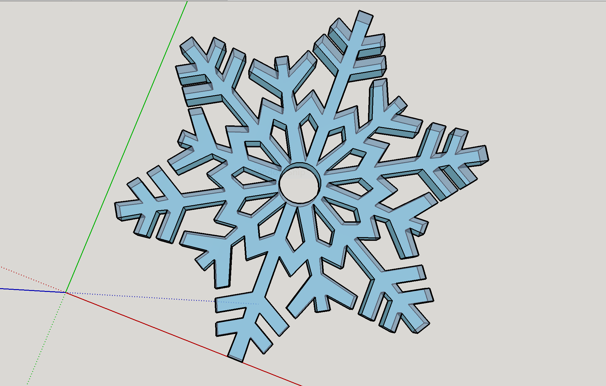 Snowflake Spinner