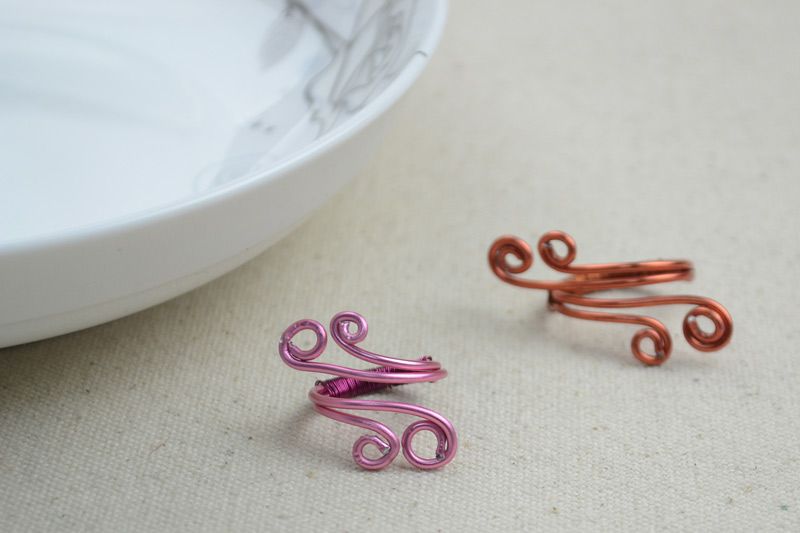 Wire Ring Diy - to Create Mothers Ring- With a Pair of Angle Wings
