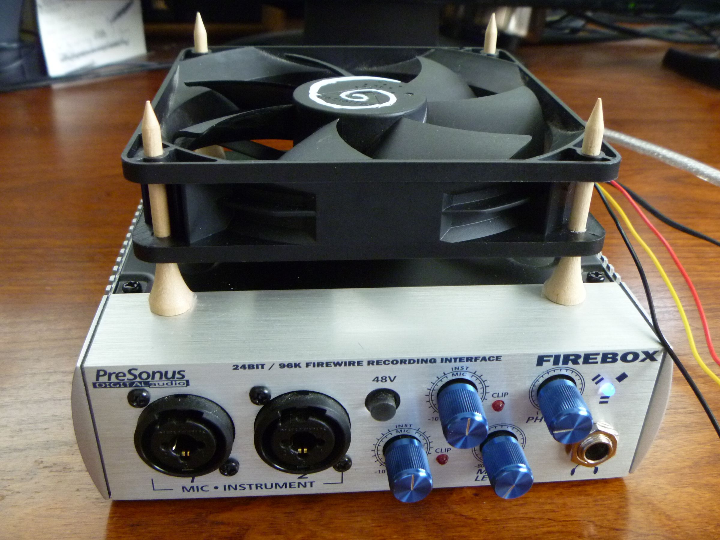 DIY Audio Interface Cooler