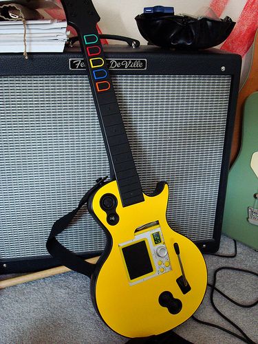 Make a Korg Kaossilator Guitar