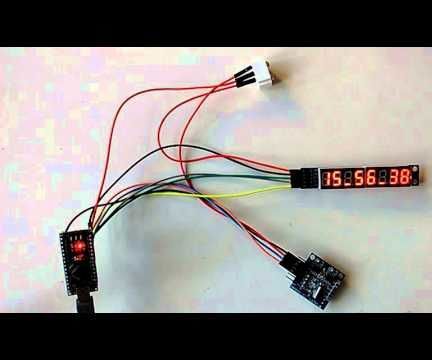 Arduino Nano and Visuino: 7 Segment Display Clock With MAX7219 and DS1307 Real Time Clock(RTC)