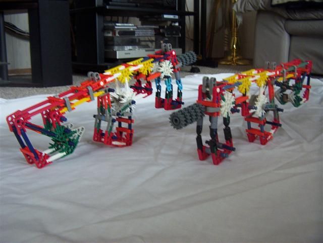 K'NEX Halo 3 Dual SMGs and Battle Rifle