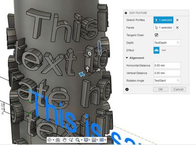 Spiral 3d Text in Fusion : 7 Steps - Instructables