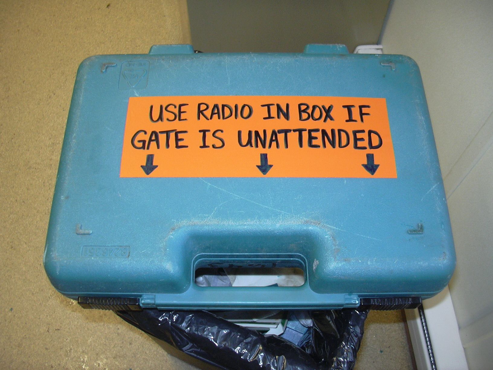 Radio Base Station Box From Old Discarded Tool Cases