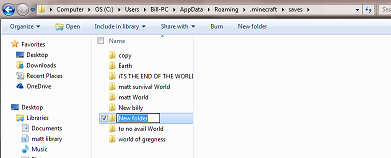 How to Put Minecraft World in Correct Spot for Use