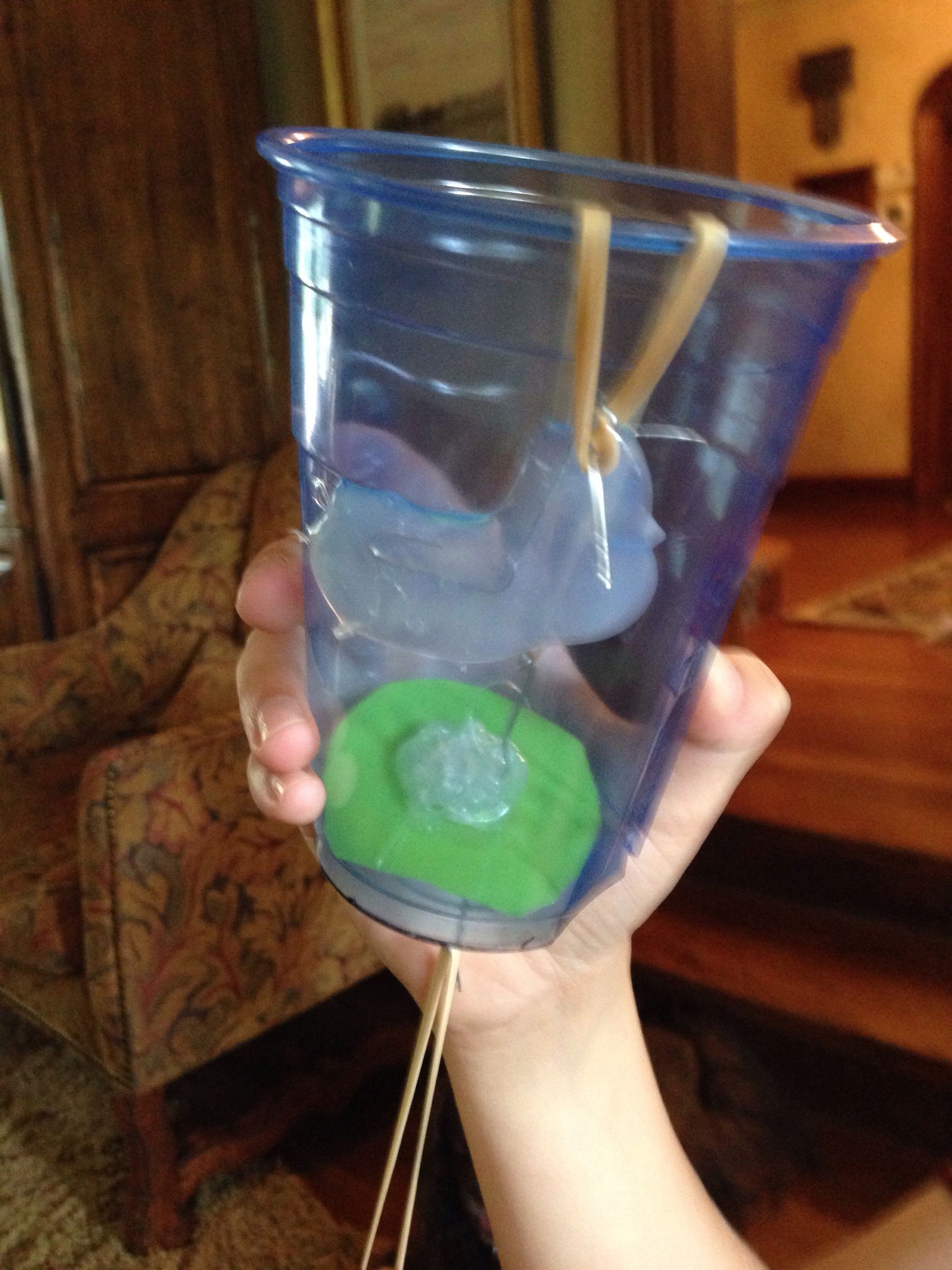 Rubber Band Powered Office Supply Cannon (fail)