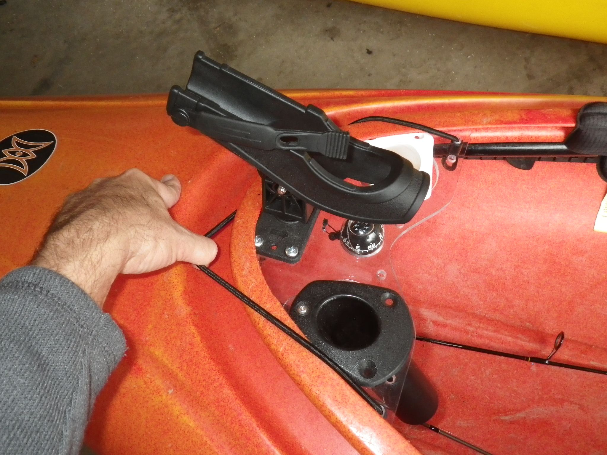 Kayak Rod Holder Mount 4 Steps Instructables