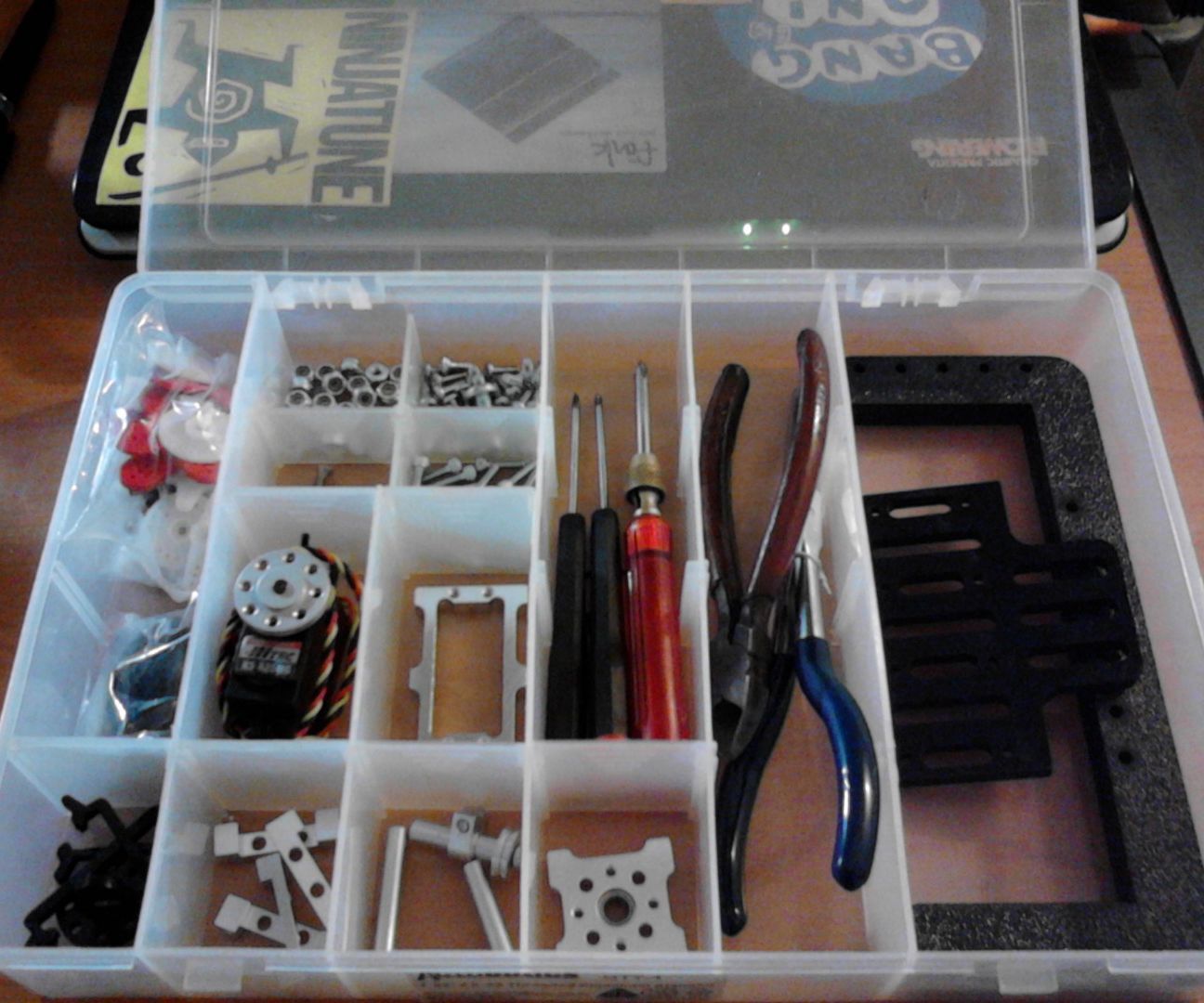 Transform a Fishing Tools Box to a Robotics Tools Box