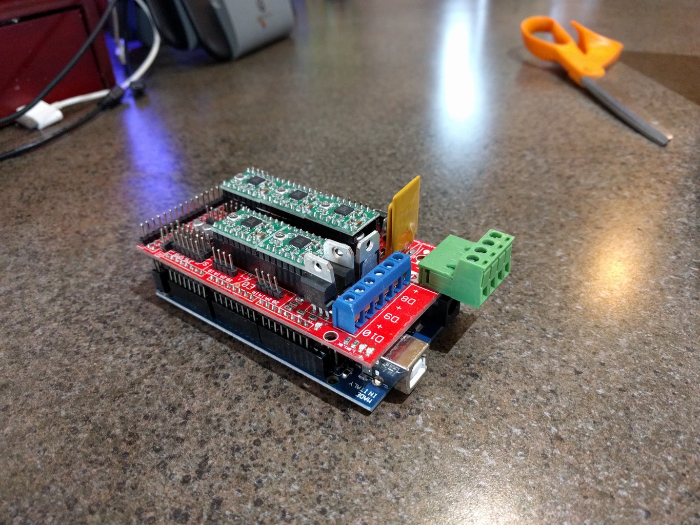 Replace Monoprice Select Mini Controller With Arduino Mega & Ramps 1.4 ...