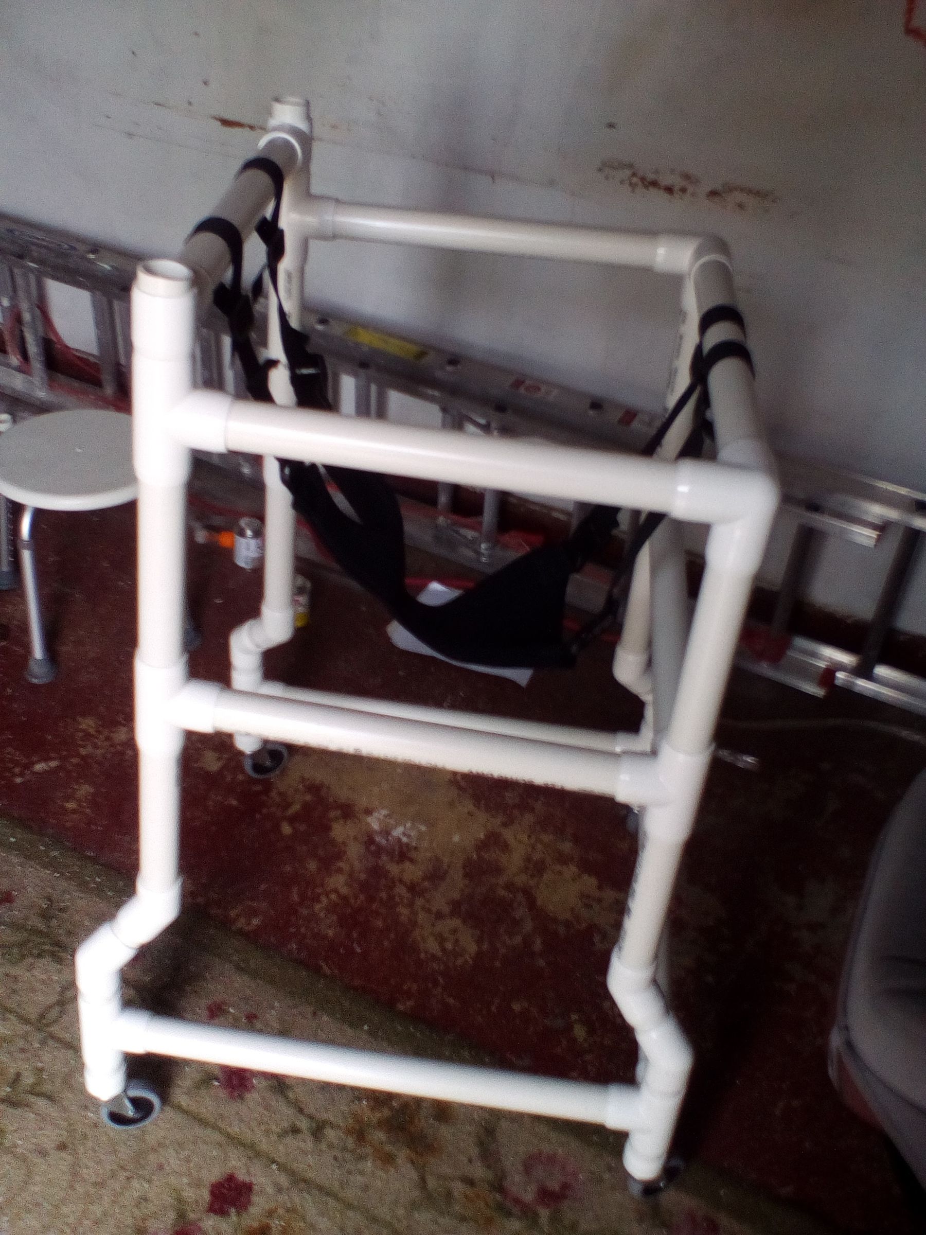 Adult Geriatric PVC Walker 6 Steps Instructables