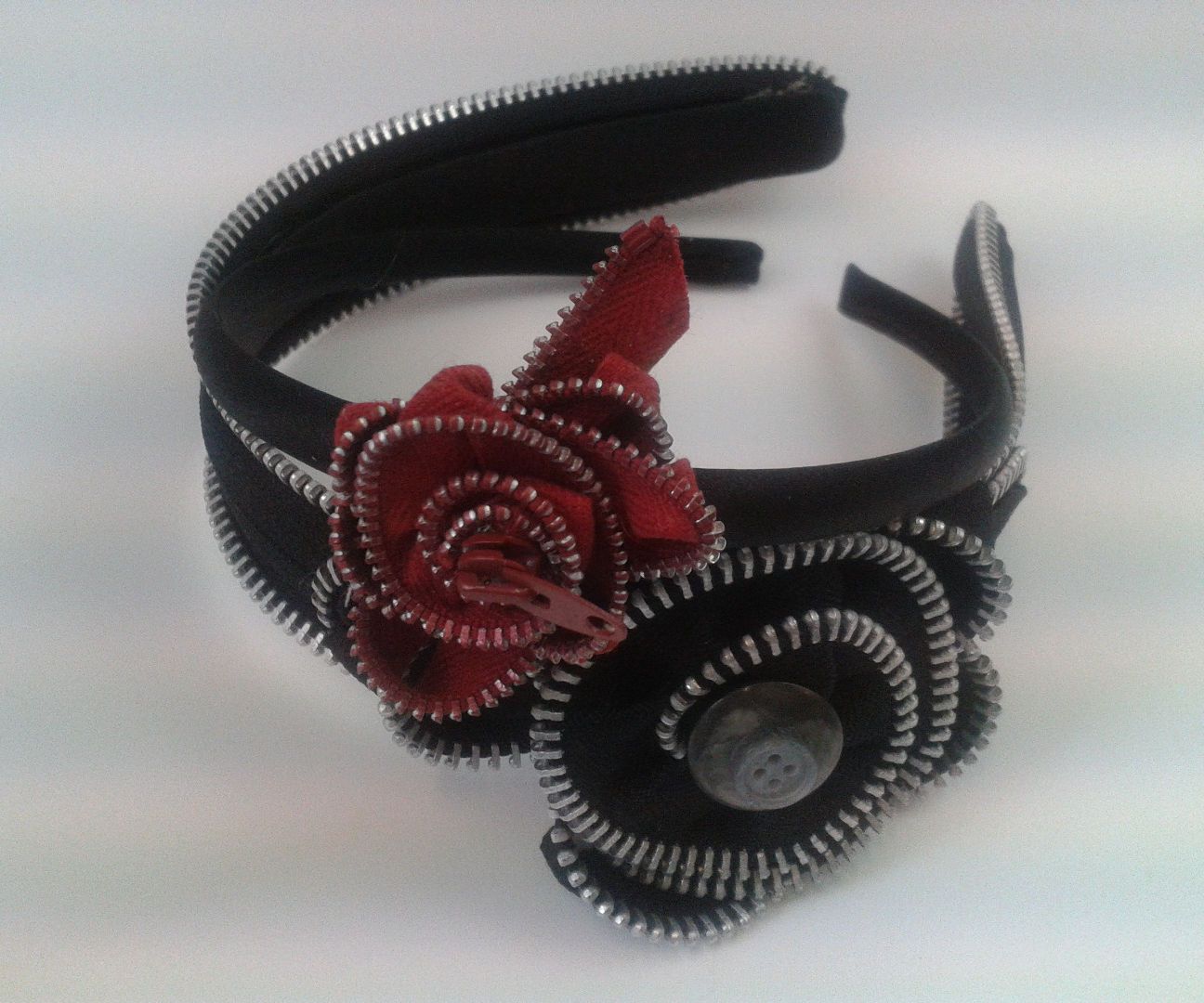Zipper Headband / Fascinator