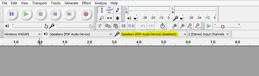 Changing the Input