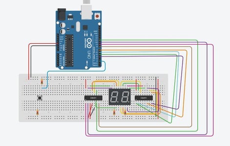 Two Digit Timer/Counter Using Arduino : 3 Steps - Instructables