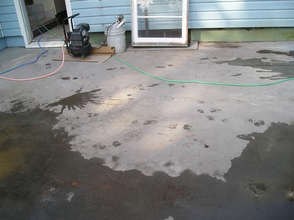How to Carve and Stain Old Concrete