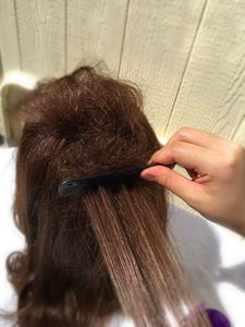 Back Combing the Second Section