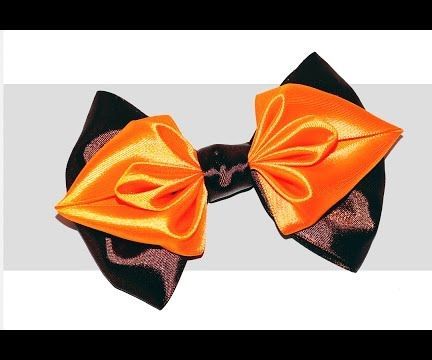 DIY Crafts How to Make Beauty Easy Bow/ Ribbon Hair Bow Tutorial /DIY Ribbon Bow/DIY Beauty and Easy
