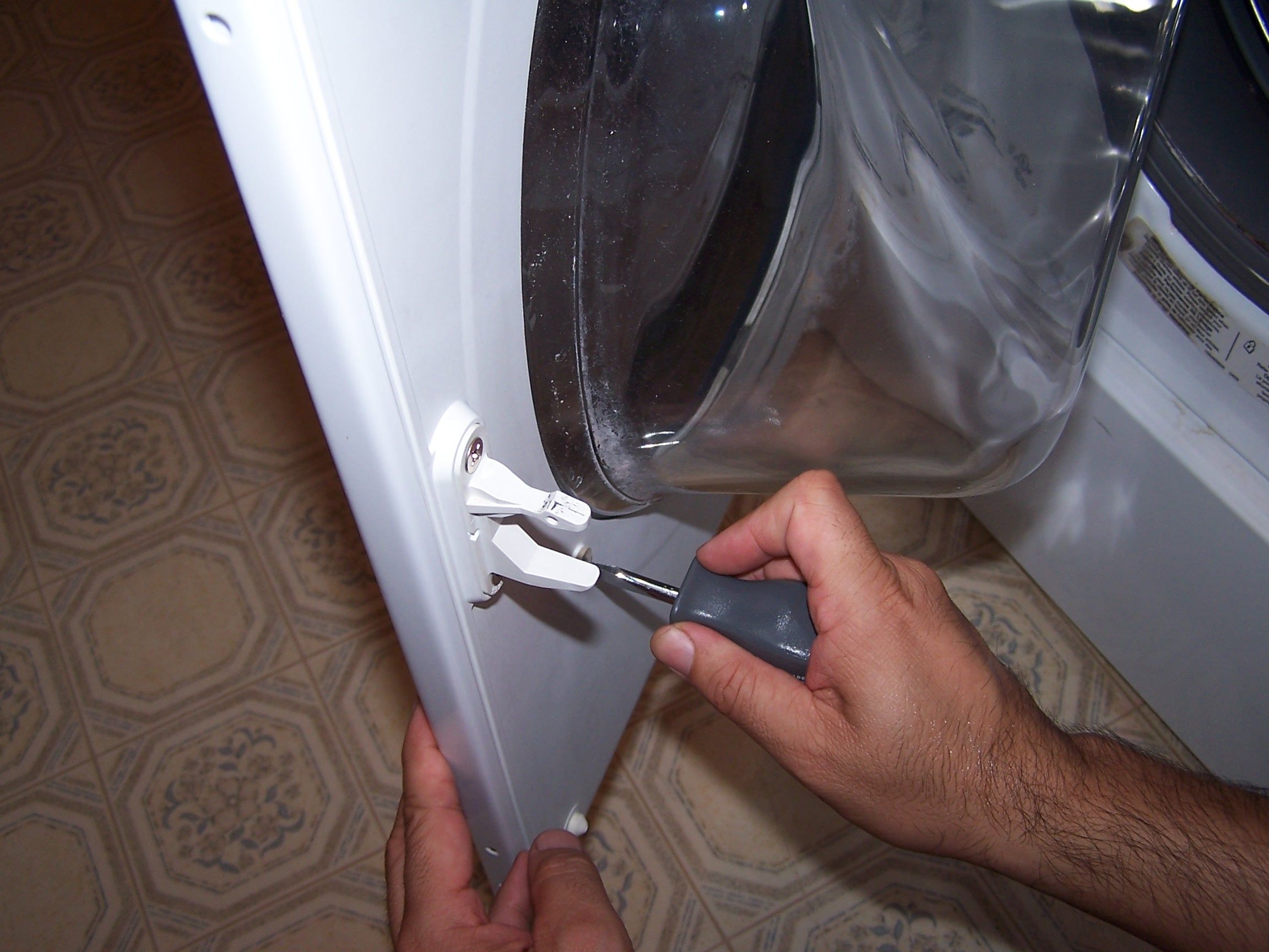 Washing Machine Handle Repair/Improvised Handle 5 Steps Instructables