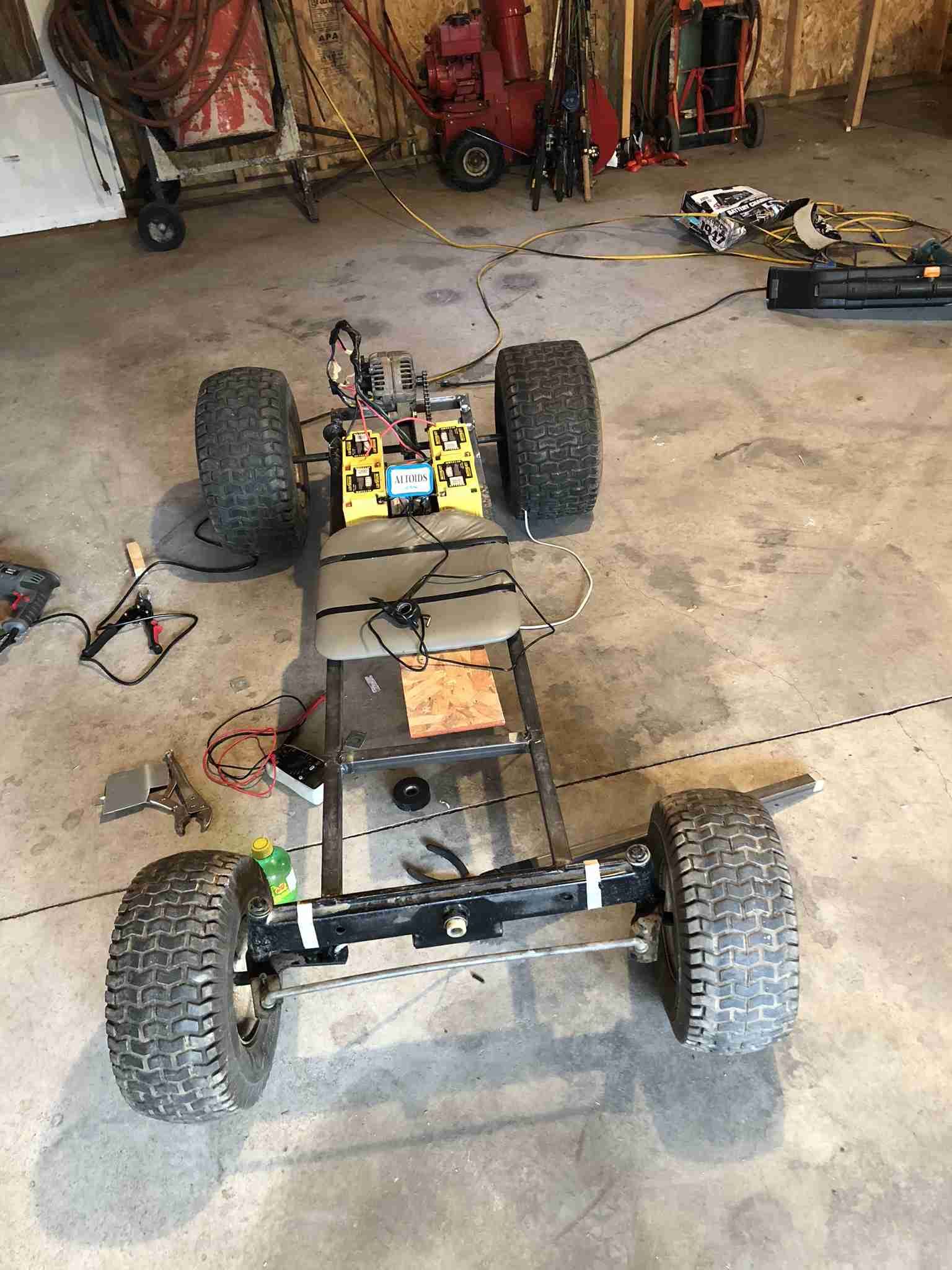 Alternator GO Kart 4 Steps Instructables
