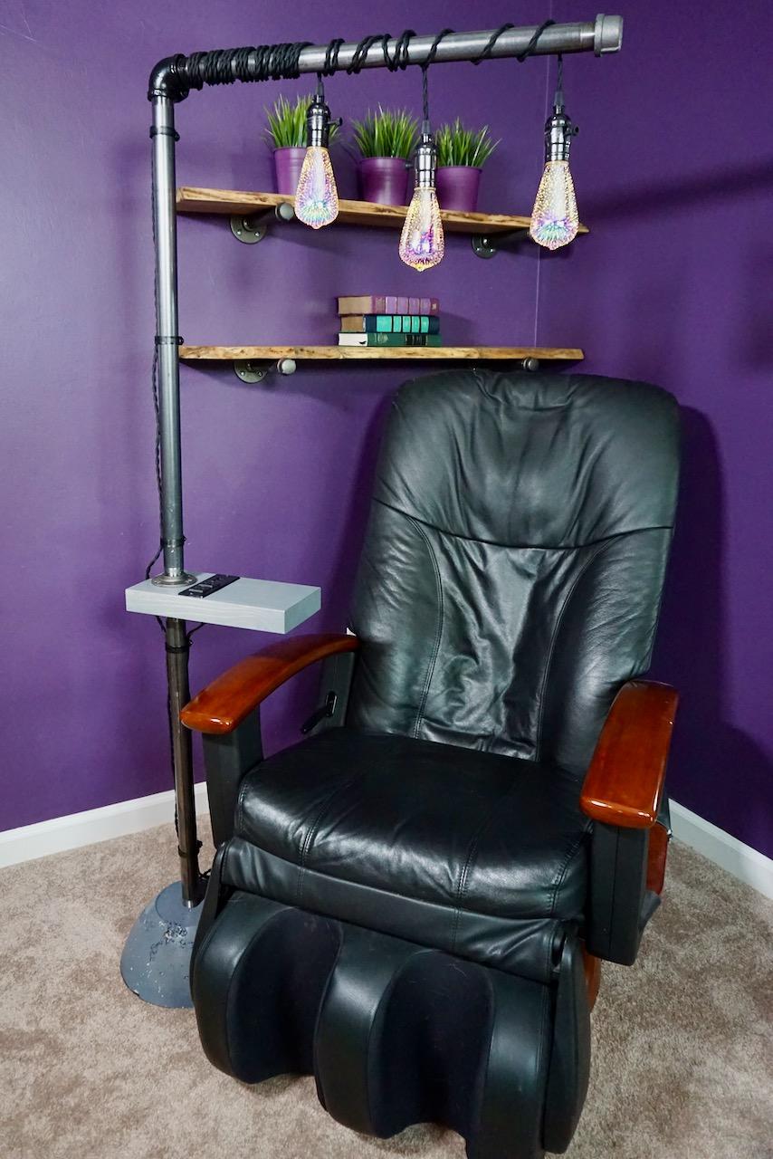 Uses for the Base: End Tables and Lamp