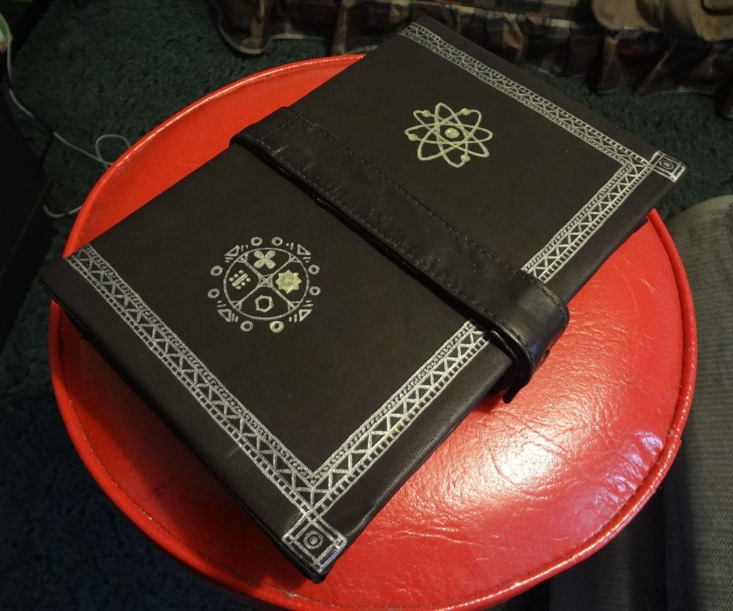 Hardcover Leatherbound Book Made From Scratch.