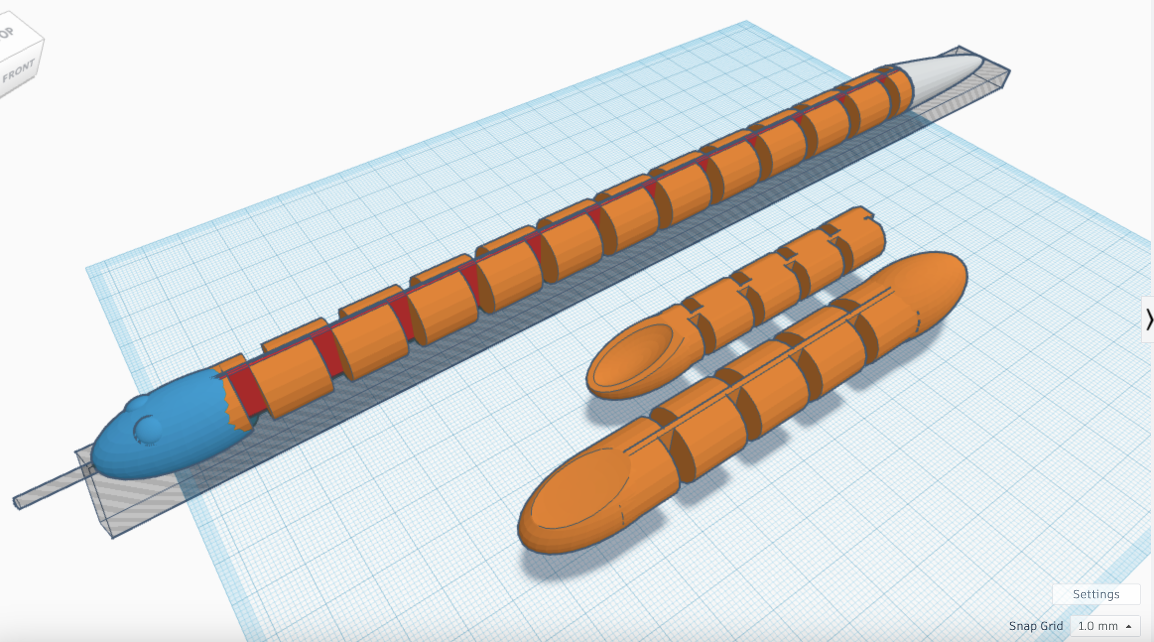 3D Printed Flexi Snake 13 Steps (with Pictures) Instructables