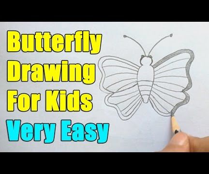 How to Draw a Butterfly