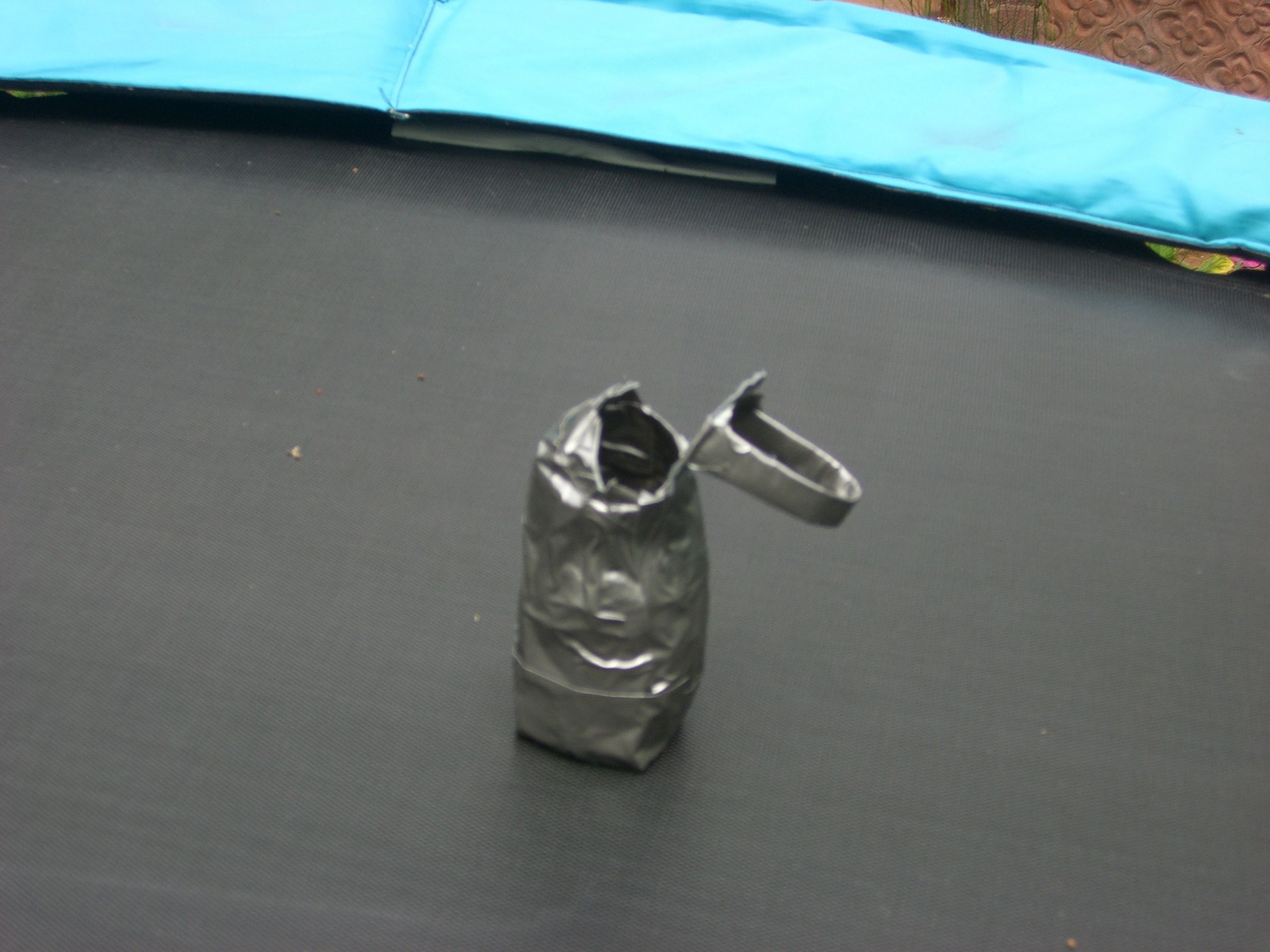 A duct tape waterbottle
