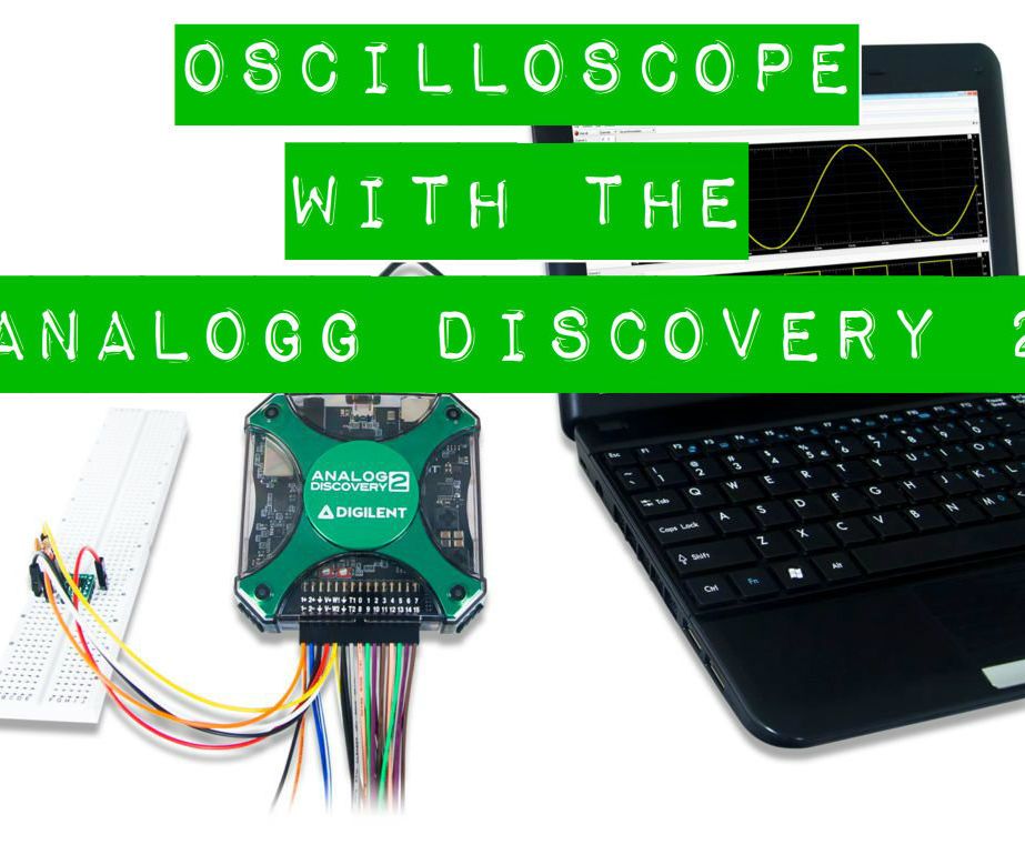 Using the Oscilloscope With the Analog Discovery 2