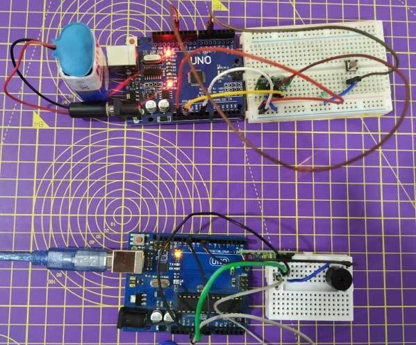Arduino Based Wireless Doorbell Using 433MHZ RF