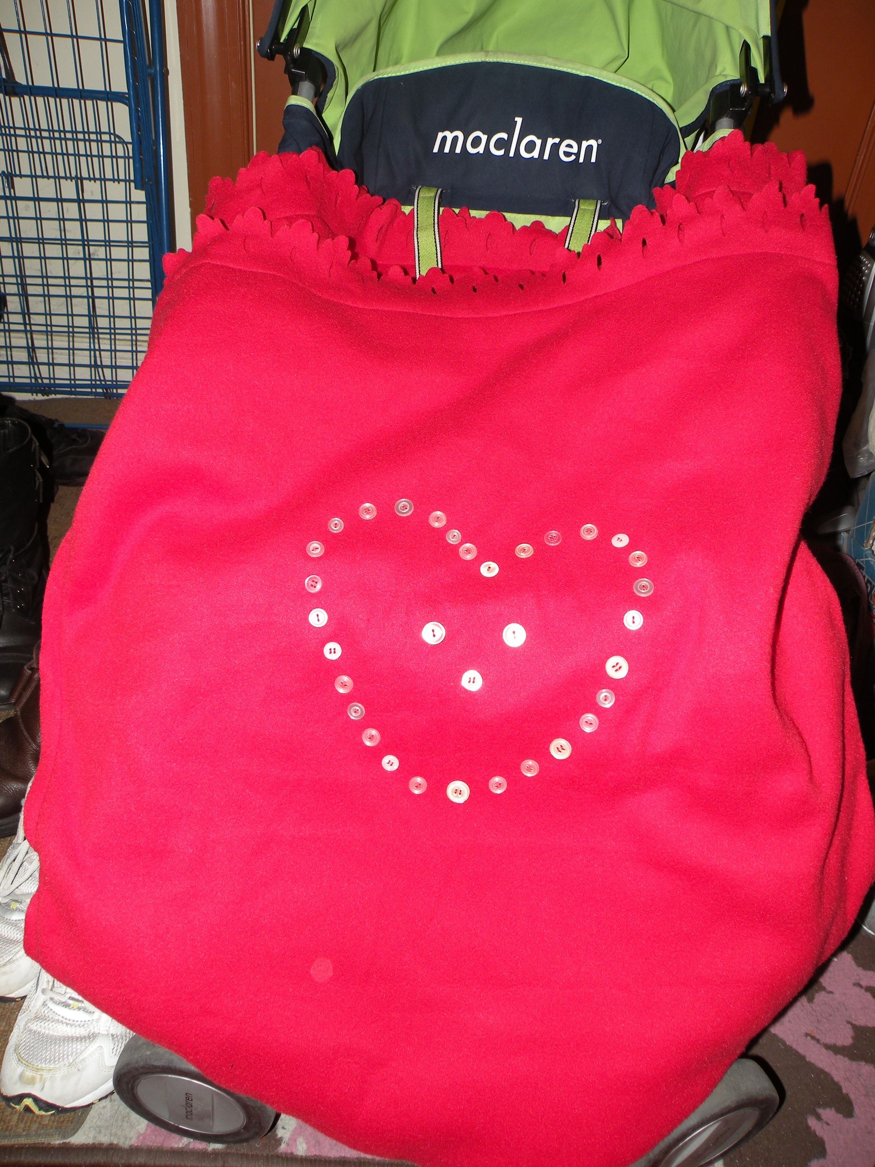 $2.49 Stroller Blanket