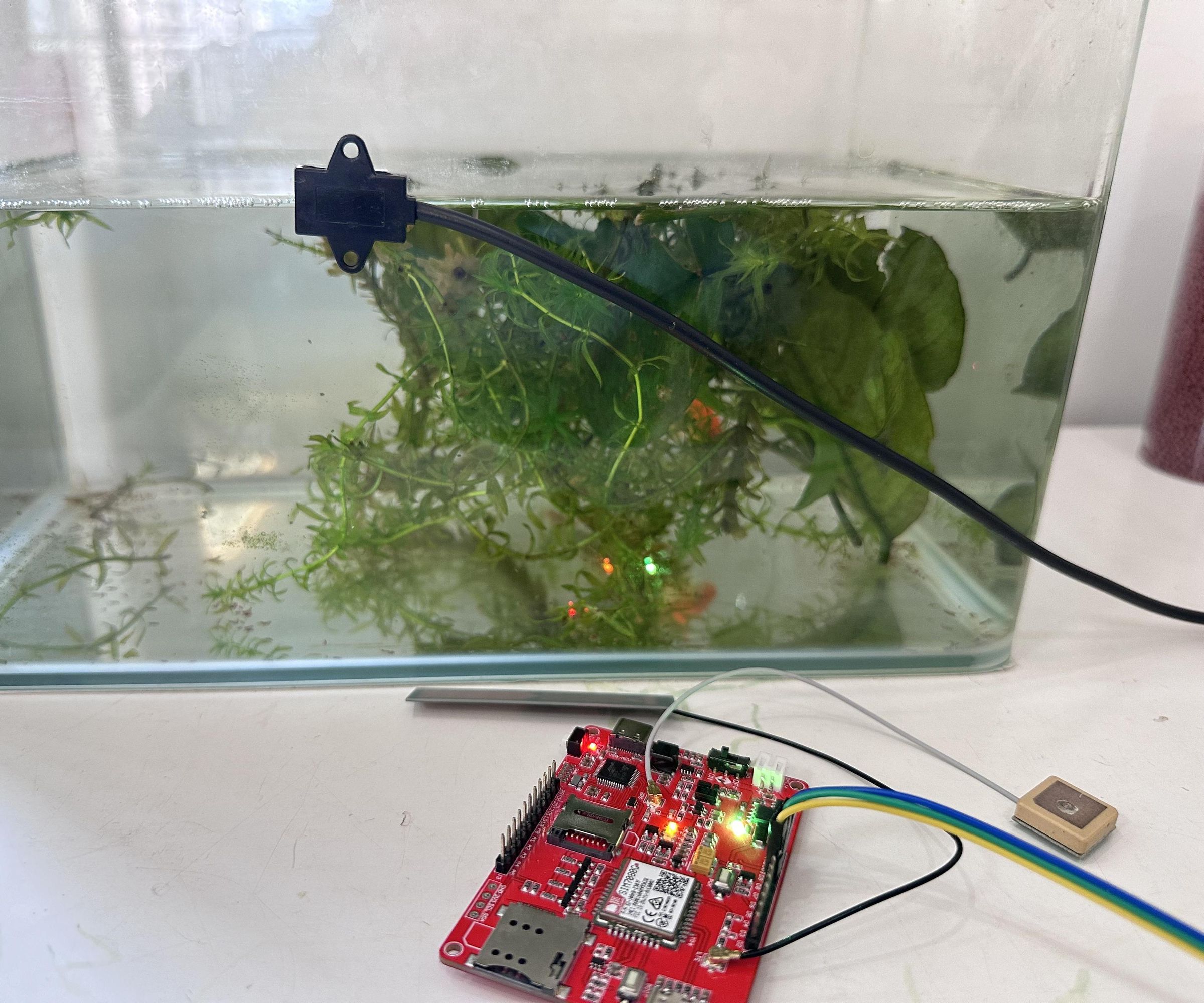 Water Level Monitoring With NB-IOT & Email Alarts