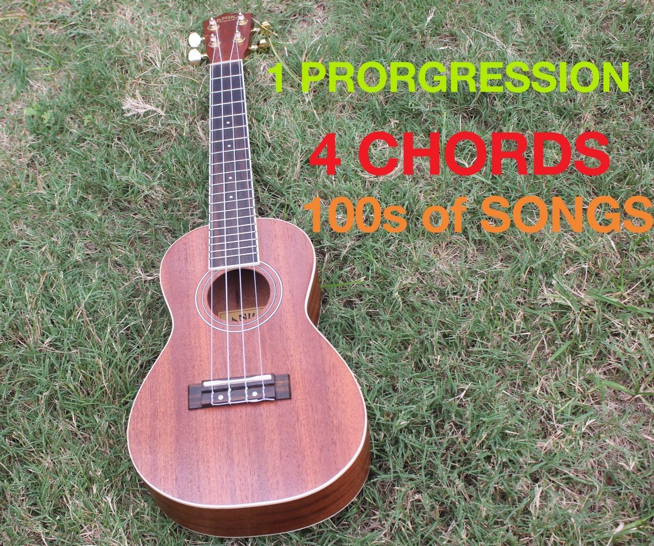 1 Progression, 4 Chords, 100s of Songs! (Beginner Ukulele R-H Players)