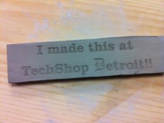 Laser Etching Clay Tiles