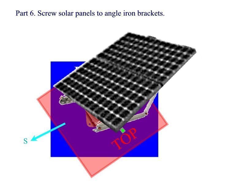 RV Solar Panel Turntable