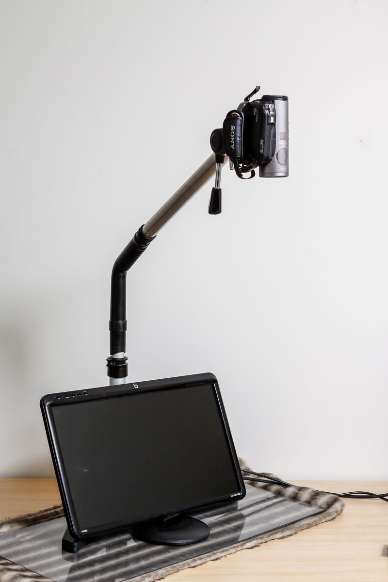 Electronic Magnifier for Visually Impaired  Mother or for Your Projects