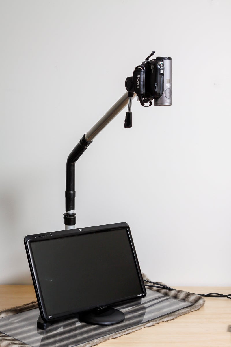 Electronic Magnifier for Visually Impaired Mother or for Your Projects