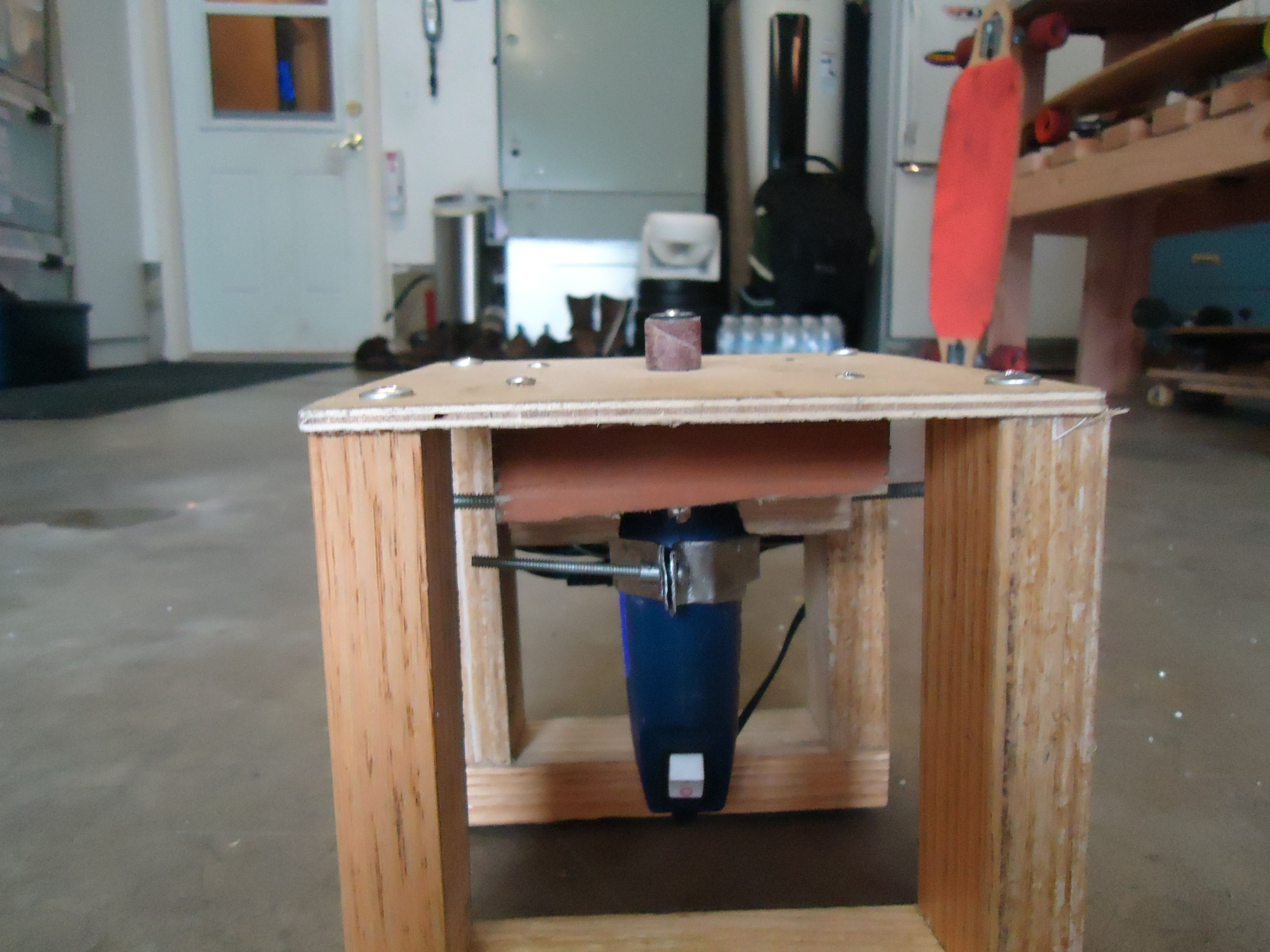 Rotery Tool Spindle Sander 4 Steps Instructables