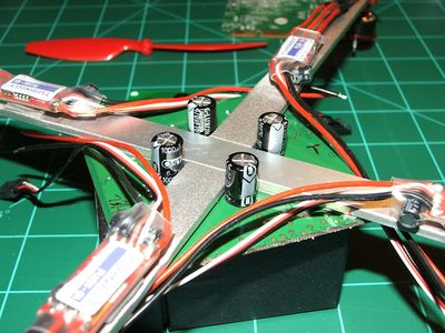 Mounting Boards, Speed Controllers, and Electronics