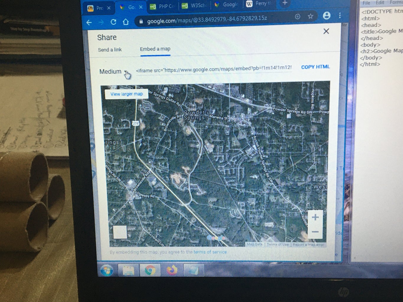 How to Embed Google Maps on Website : 4 Steps - Instructables