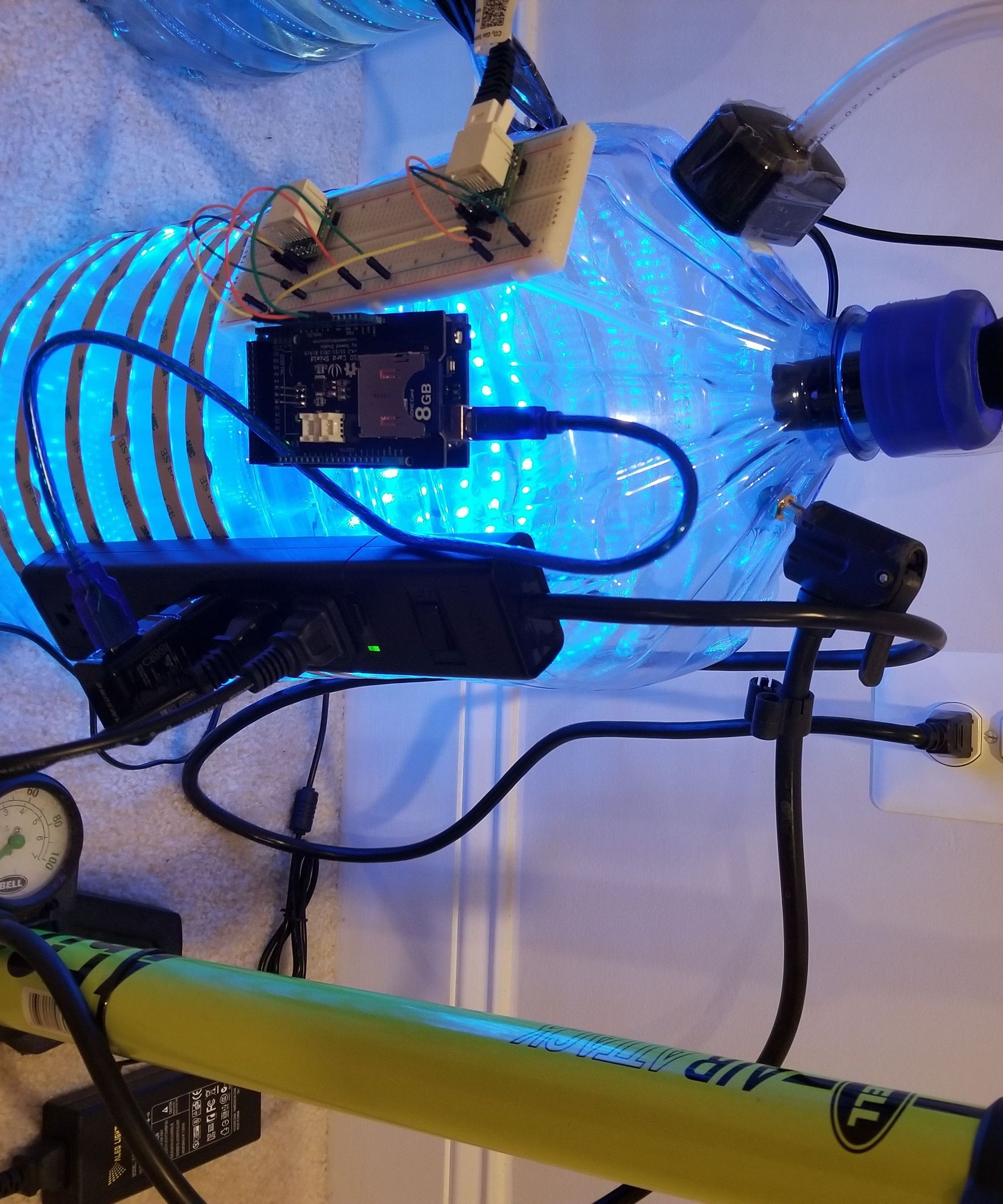 Pressurized Algae Photobioreactor 