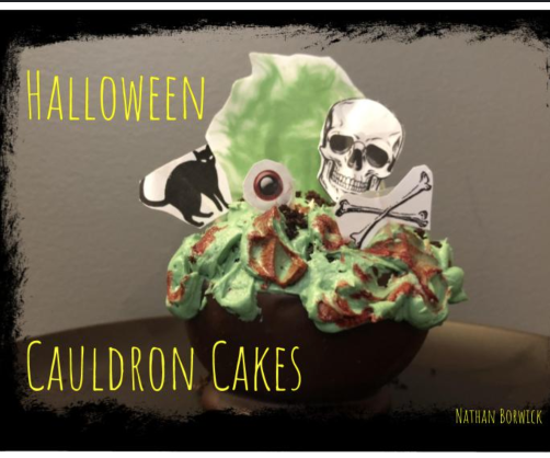 Halloween Cauldron Cakes