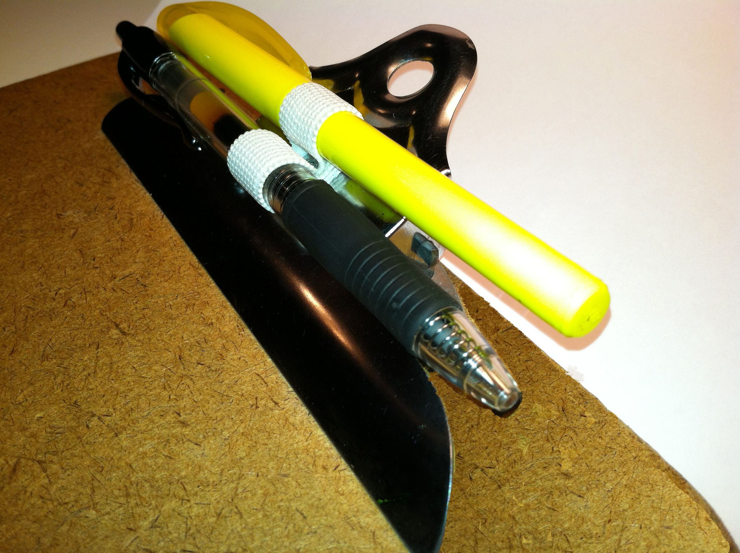 Clipboard Pen Holder 6 Steps Instructables