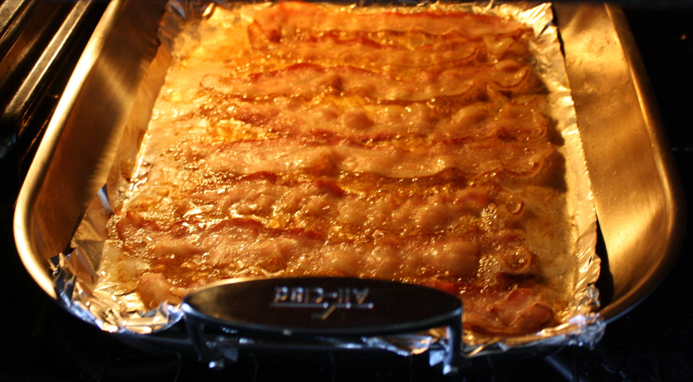 Oven Fried Bacon