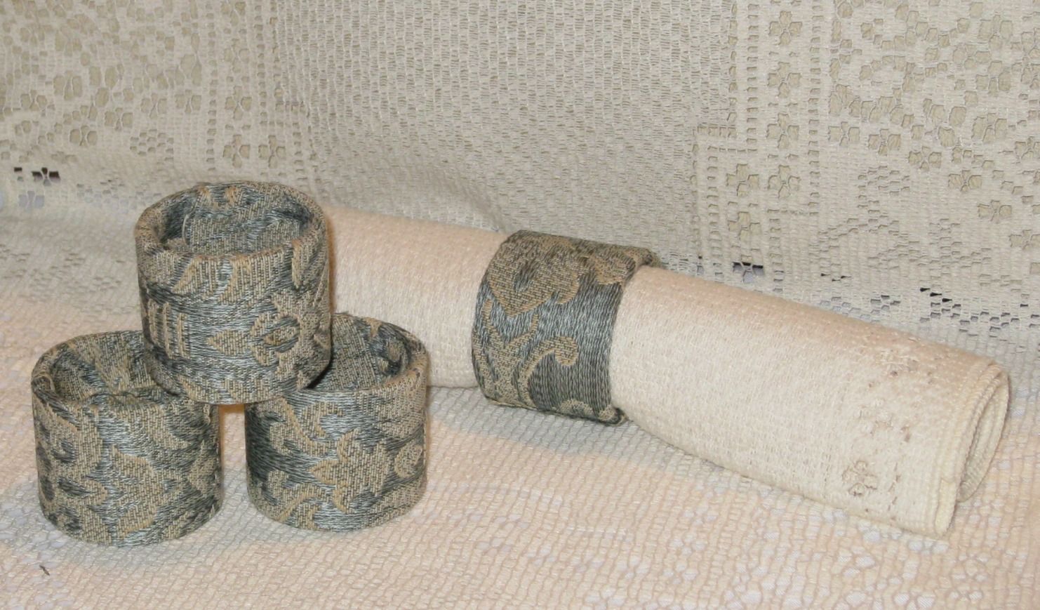 DIY Toilet Paper Roll Napkin Rings