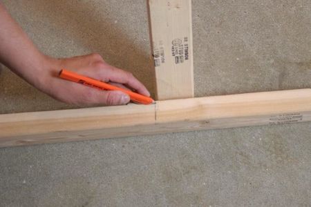 Cut Long Support Braces for the Sides