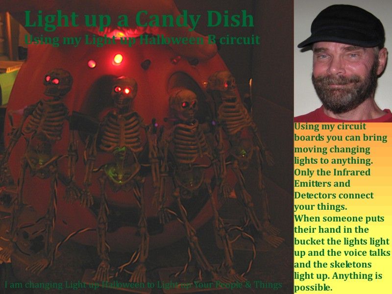 Light Up a Candy Dish