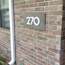 PVC House Numbers