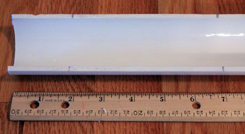 Prepare PVC for Cutting the Grooves in Which the Launch Pad Moves