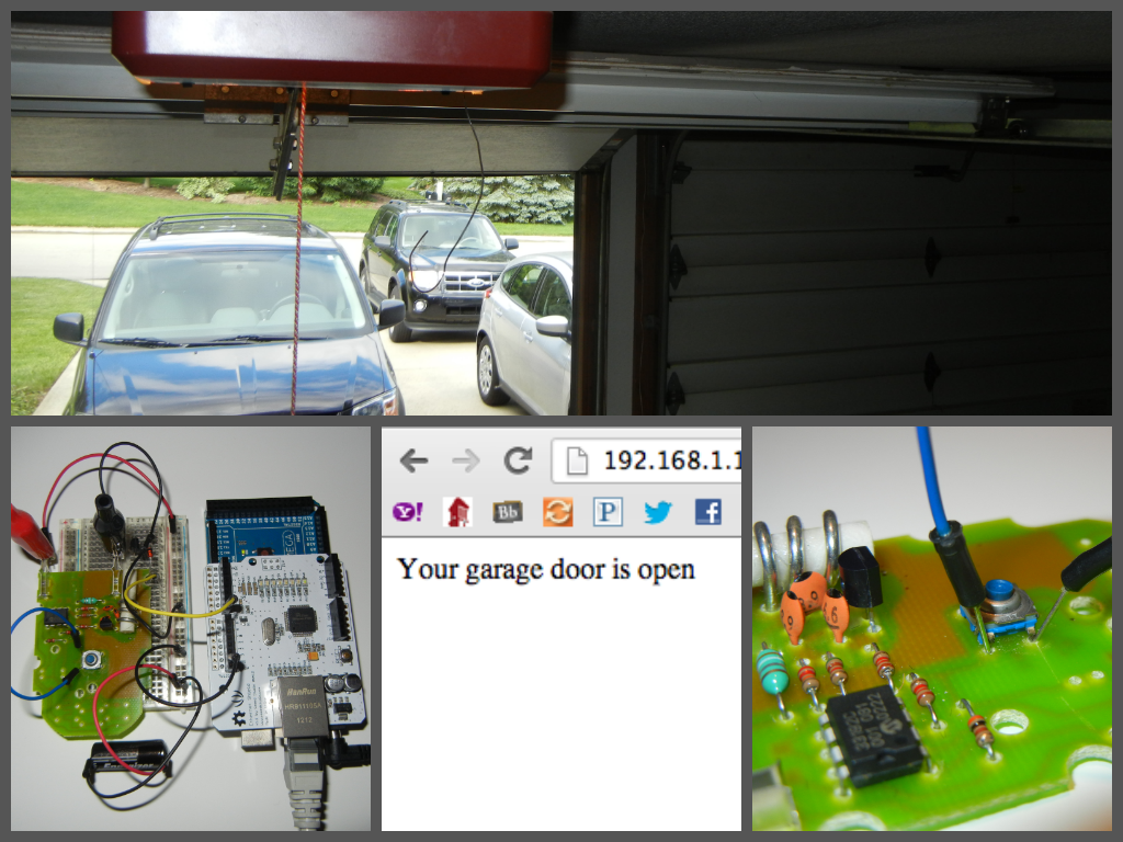 Control Your Garage Door From Anywhere!